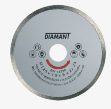 Diamantový kotouč plný STANDARD