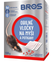 Bros obilné vločky proti myším, krysám a potkanům, 100 g
