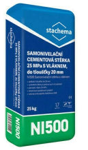 NI500 Samonivelační stěrka s vláknem 25 kg