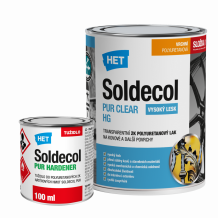 Soldecol PUR CLEAR HG + tužidlo