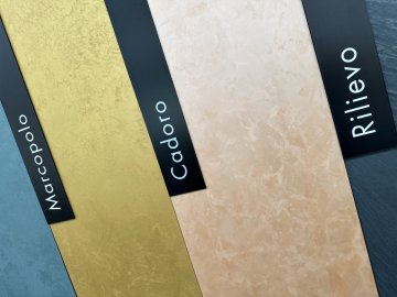 Luxusní dekorační materiály mícháme na počkání 7 dní v týdnu!