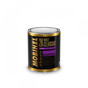 Mobihel 2k MATT clearcoat - bezbarvý matný autolak 1l + 0,5l