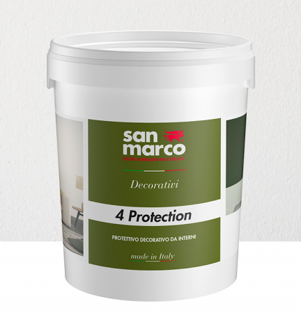 San Marco 4PROTECTION – ochranný interiérový vosk pro dekorační úpravy 1l