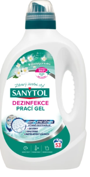 Sanytol dezinfekční prací gel Bílé květy, 2,65 l