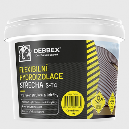 Debbex Flexibilní hydroizolace STŘECHA S-T4 5kg