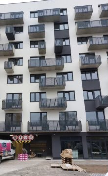 AFI City Kolbenova - Nově postavené byty vymalovány barvou HETMAL PLUS Realizace od našeho zákazníka.