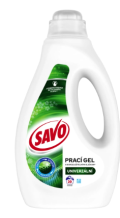 SAVO prací gel na barevné i bílé, 20 praní, 1 l