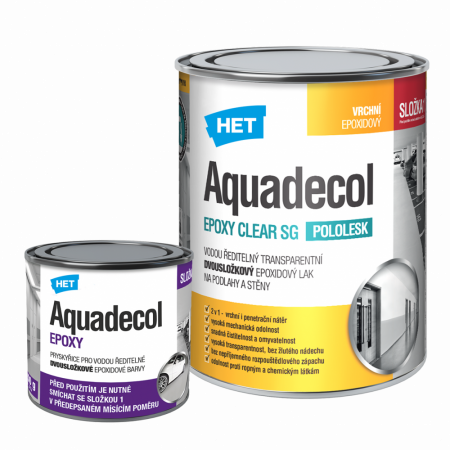 Aquadecol EPOXY CLEAR SG + 2 složka