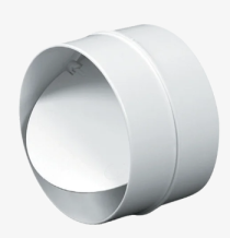 Spojka kulatého kanálu s klapkou