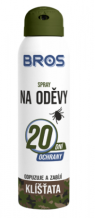 BROS Repelent na oděvy 90 ml