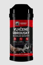 Vlhčené ubrousky na odolné nečistoty 75ks
