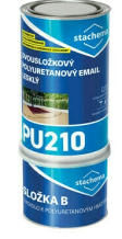 PU210 Lesklý polyuretanový vrchní email ČSN 1000 (bílá)
