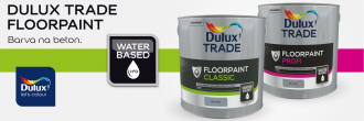 Dulux Trade Floorpaint - vodouředitelné barvy na podlahu