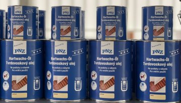 PNZ tvrdovoskový olej v nabídce v Matu, Lesku a Polomatu
