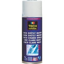 Tech Aerosol Zinek světlý matný 400ml