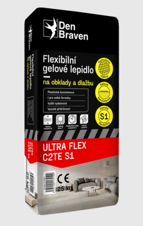 Flexibilní gelové lepidlo na obklady a dlažbu ULTRA FLEX C2TE S1 25kg osobní odběr