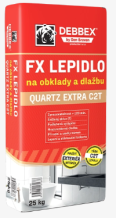 FX lepidlo na obklady a dlažbu QUARTZ EXTRA C2T 25kg