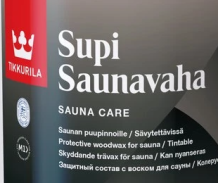 TIKKURILA Supi Saunavaha (Sauna Wax) 2,7l