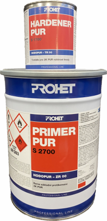 PROHET Primer PUR S2700 6 kg + 0,75kg tužidlo SET - Světle šedozelený