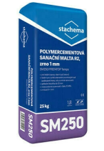SM250 Rychletuhnoucí kosmetická sanační malta 25 kg