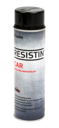 Resistin Car antikorozní sprej na ošetření podvozku, přelakovatelný, 500 ml