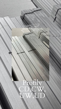 Profily CD,CW,UW,UD skladem!