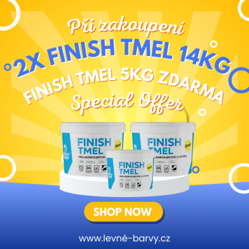 Speciální nabídka Debbex Finish tmel!