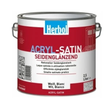 Herbol  ACRYL SATIN bílý