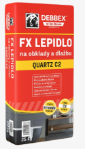 FX lepidlo na obklady a dlažbu QUARTZ C2 25kg