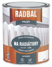 Radbal Profi S2120 speciální barva na radiátory, 1000 bílá