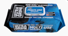 Profi čisticí ubrousky ULTRAGRIME® MULTIUSE 100ks XXL