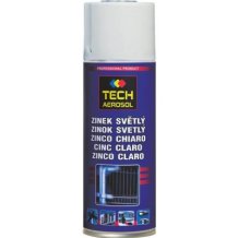 Tech Aerosol Zinek světlý 400ml