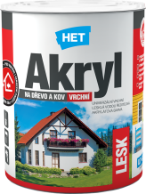 Het Akryl Lesk univerzální barva na dřevo i kov 0,7kg