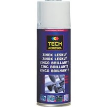 Tech Aerosol Zinek Lesklý 400ml