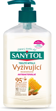 Sanytol tekuté mýdlo vyživující, 250 ml