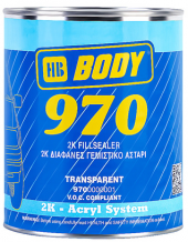 HB BODY 970 Fillsealer (Transparent), 1L
