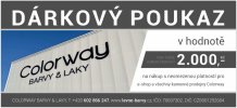 Dárkový Kupón v hodnotě 2000,- Kč