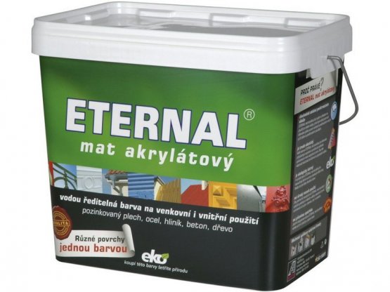 Austis ETERNAL mat akrylátový 10kg - Eternal Mat akrylátový: 04 - antracitový