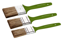 Set 3ks lazurovacích štětců Color Expert Zelený