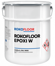 Vodouředitelný epoxidový protiprašný nátěr Rokofloor Epoxi W set 25kg