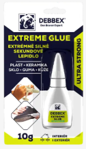 Extrémně silné sekundové lepidlo EXTREME GLUE