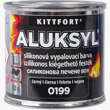 Aluksyl® vypalovací silikonová žáruvzdorná barva černá
