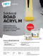 Soldecol ROAD ACRYL M - ROZPOUŠTĚDLOVÁ MATNÁ AKRYLÁTOVÁ RYCHLESCHNOUCÍ BARVA NA ASFALT A BETON