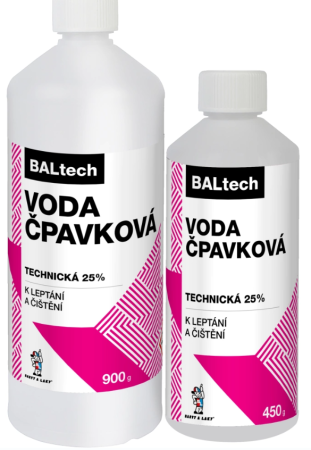 BALTECH čpavková voda 25 %, technická - Velikost balení: 900g