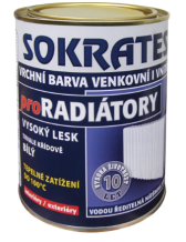 Sokrates Radiátor vrchní barva na radiátory, 1000 bílá, 0,7 kg