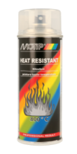 Žáruvzdorná barva ve spreji Motip Bezbarvá do 800°C 400ml
