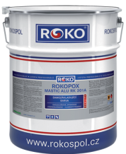 Rokospol Rokopox Mastic ALU RK 301- A šedostříbrný 20kg set