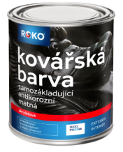 Rokospol Kovářská barva RK 300 RAL 9005 Mat