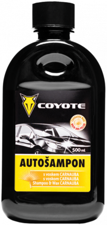 Coyote Autošampon s voskem 500 ml
