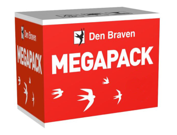 DEN BRAVEN Green line Akrylový tmel bílý MEGAPACK 300ml 12x